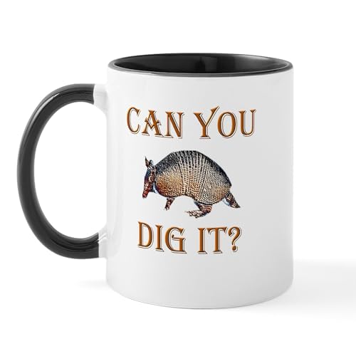 White/Black Inside - Armadillo Mug