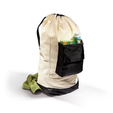 Better Homes & Gardens Stuff Tuff Bag - Ivory/Brown for Storage & Travel