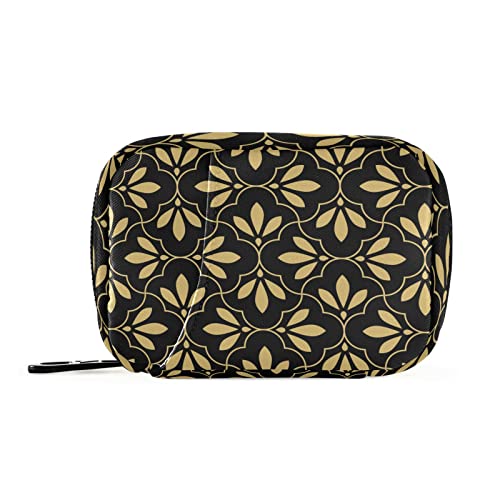 Flower Black Golden