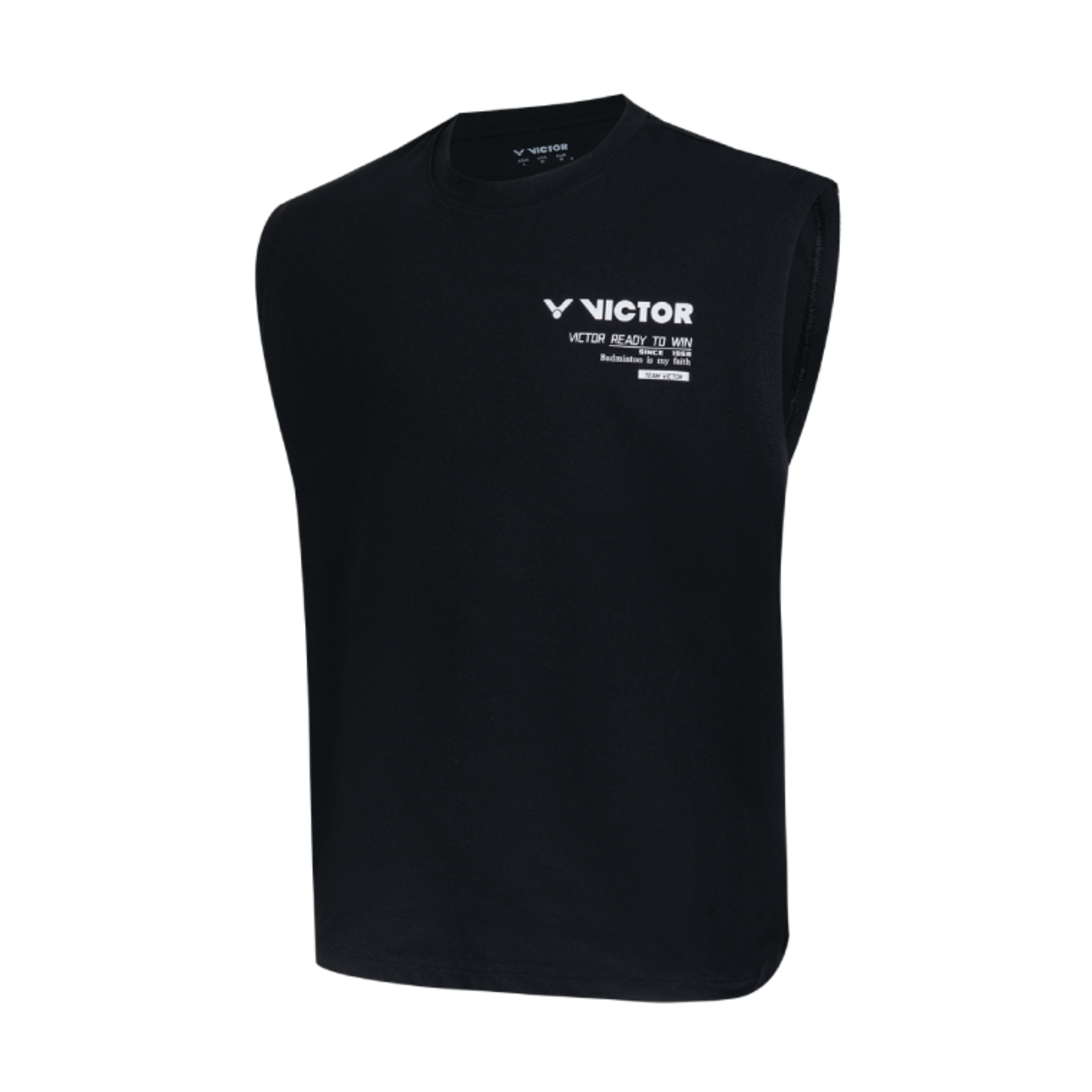 Victor T 50033 Unisex Sleeveless Shirt - Breathable Quick-Dry Athletic Top for Running, Gym & Outdoor Workouts - Men's & Women's Activewear