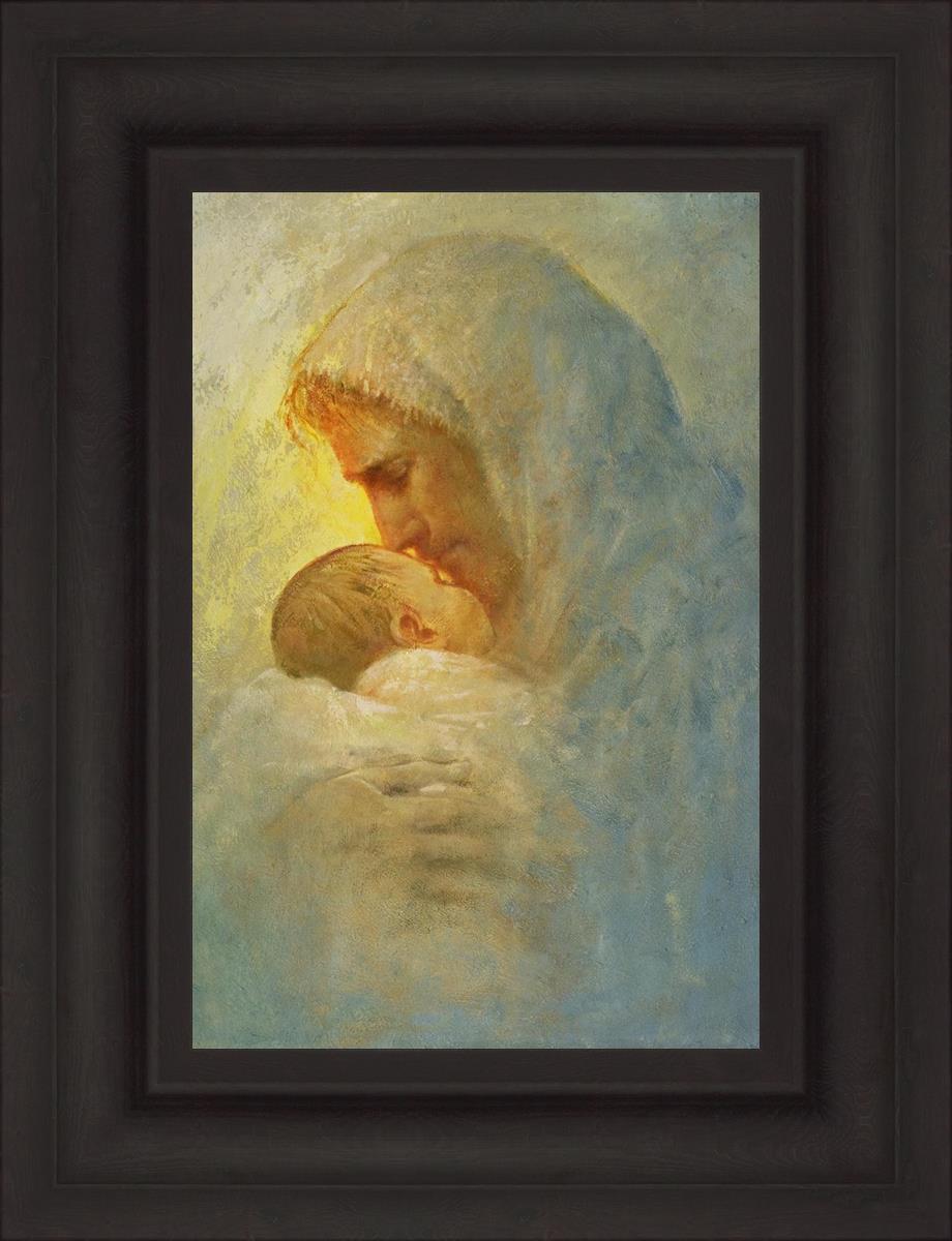 Abba By Yongsung Kim - Premium Christian Wall Art for Home & Church Decor | Inspirational Bible Verse Canvas Painting for Living Room, Bedroom & Office