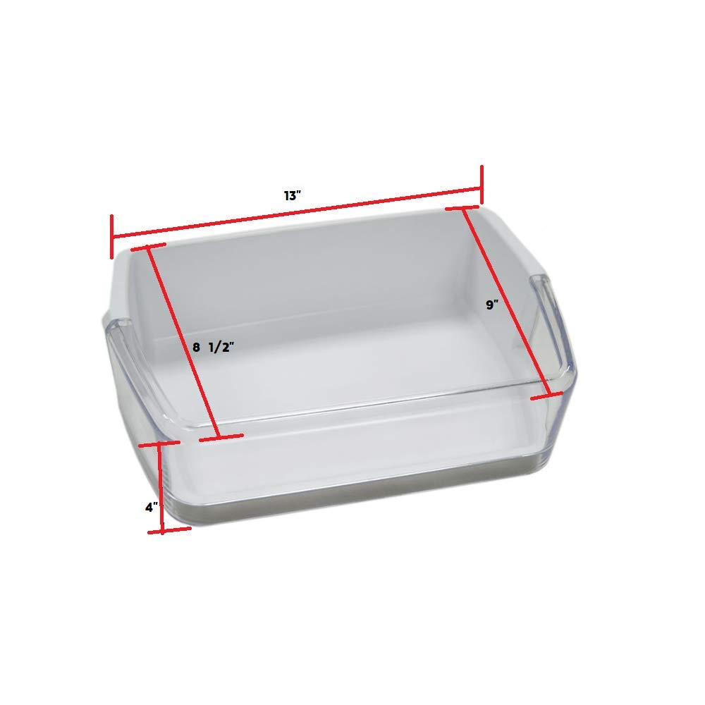 Samsung Refrigerator Right Bin Assembly Guard DA97-08406C Replacement Part - Compatible with Select Samsung Fridge Models for Easy Installation & Organization