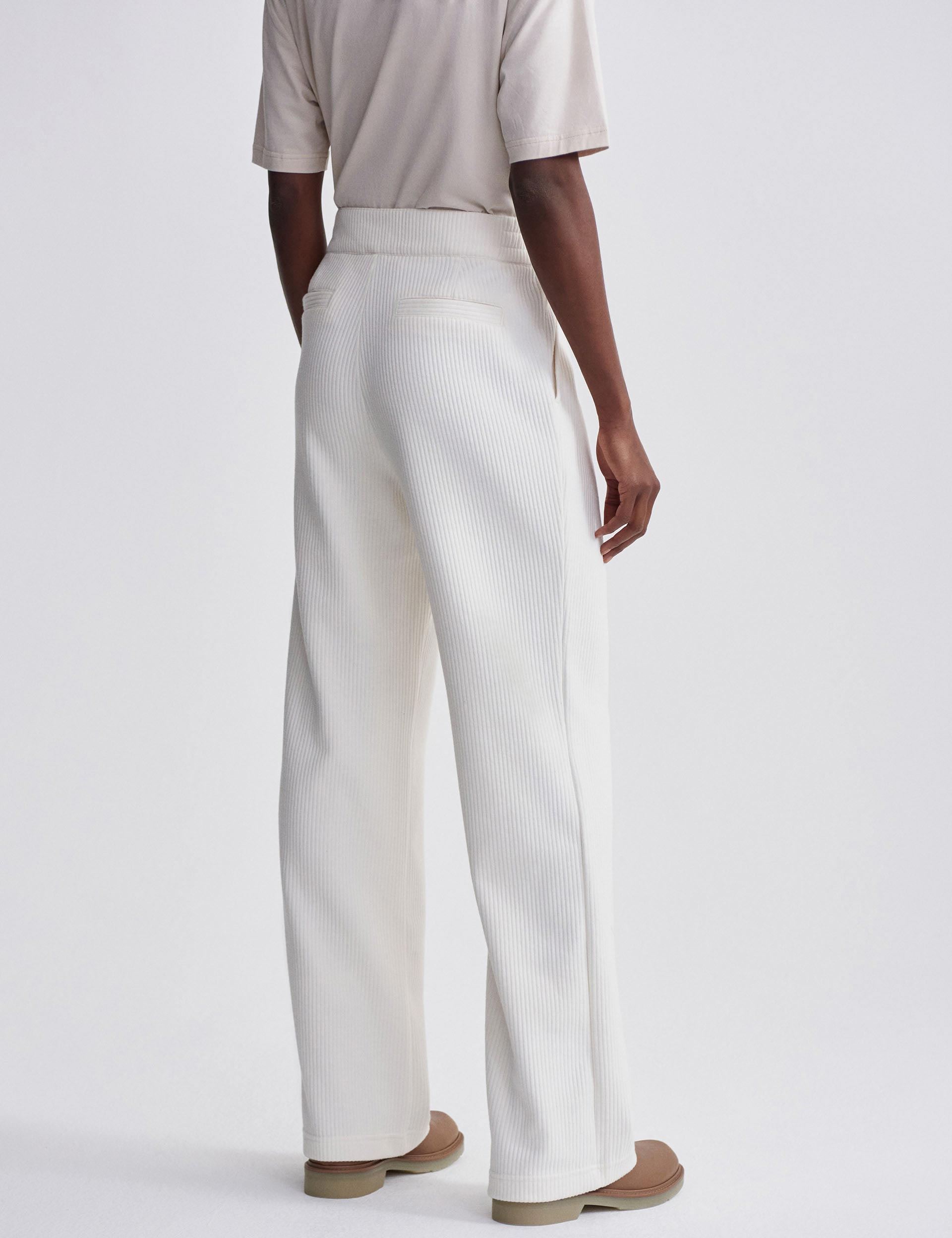 Aberdeen Straight Leg Women's Pants - Size 31.5 Inch Inseam - Classic Egret Color - Office Wear & Business Casual Outfits