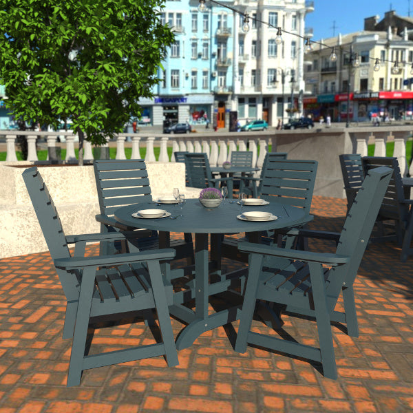 Glennville 5-Piece Round Dining Table Set - Perfect for Small Spaces, Breakfast Nooks & Outdoor Patios