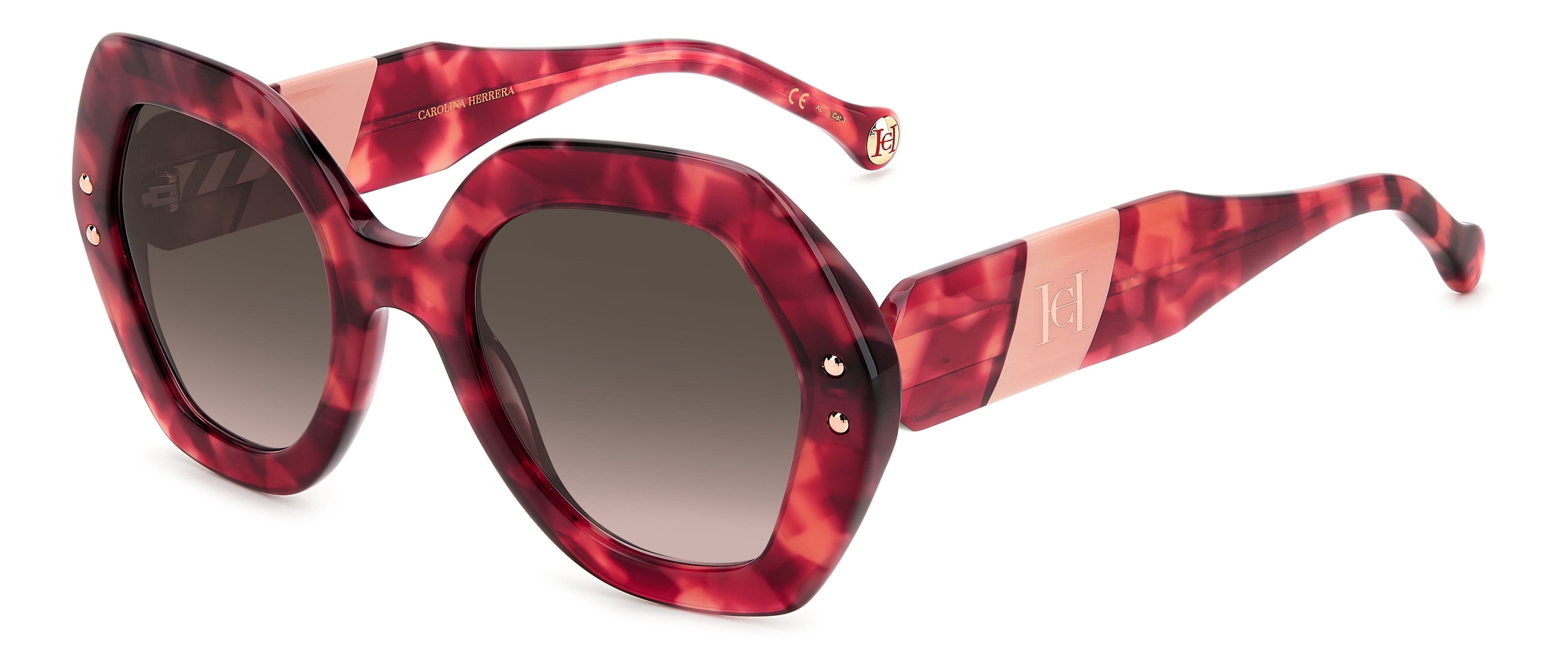 Carolina Herrera HER 0126/S Women's Designer Sunglasses - UV Protection & Polarized Lenses for Driving, Beach & Outdoor Activities