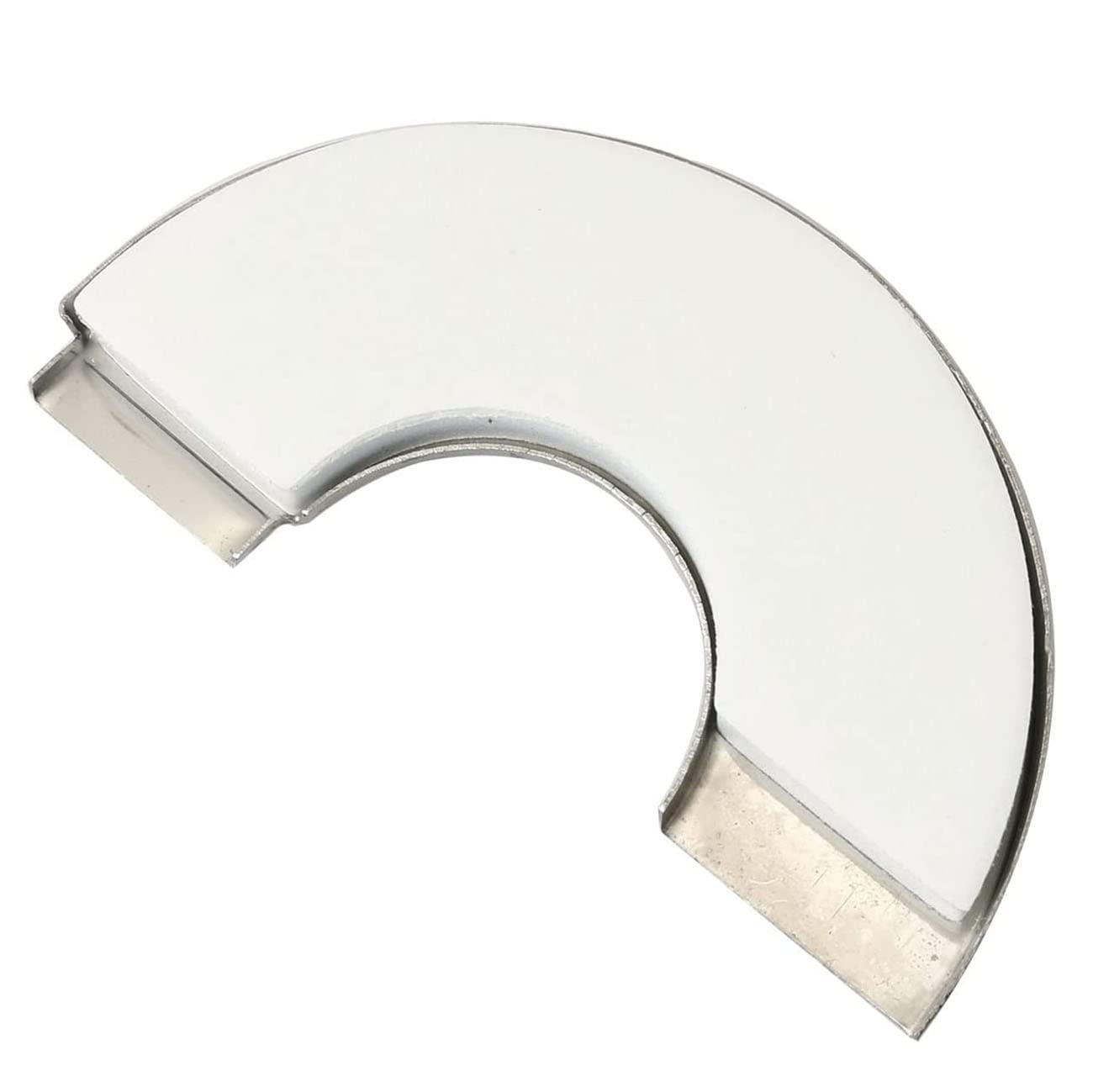 2Pcs Stainless Steel Wall Split Flange - 71mm Round Escutcheon Plate for Water Pipe Cover | Wall-Mounted Pipe Accessories | Perfect for Bathroom, Kitchen & Plumbing Renovations