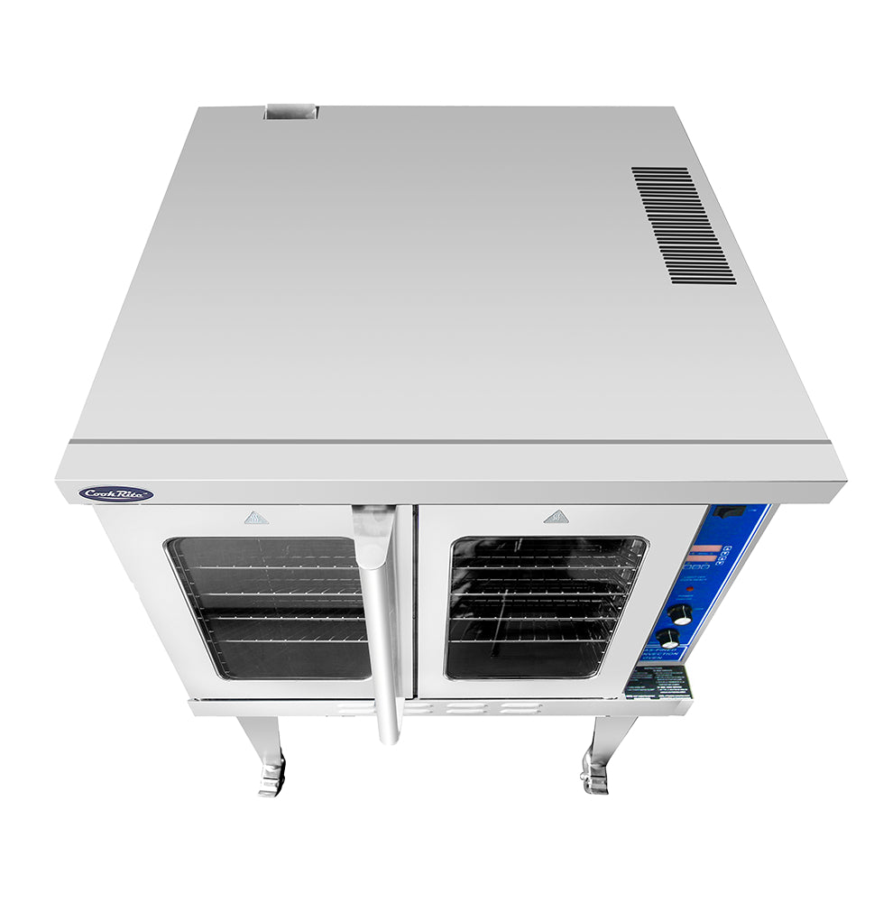 Atosa ATCO 513B Commercial Single Deck Gas Convection Oven - 46,000 BTU for Bakeries, Restaurants & Pizza Shops - Perfect for Baking Bread, Pastries & Pizzas