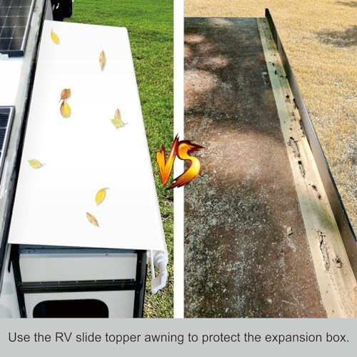 Dulepax RV Slide Awning Kit - White, 9'3