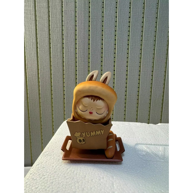 Labubu The Monsters Almost Hidden Series Bread Bag - Cute Collectible Vinyl Figure for Display, Gift & Anime Fans Collection (Home Decor, Office Desk, Shelf Display)