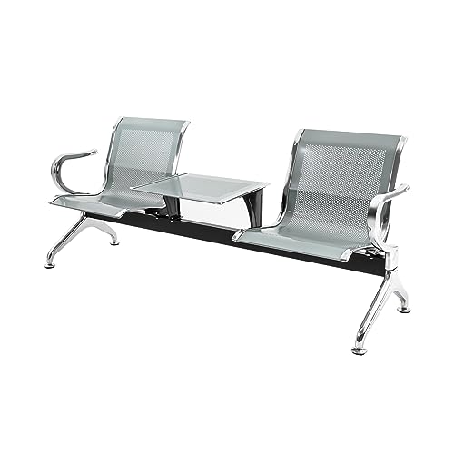 2-seat With Table, Silver