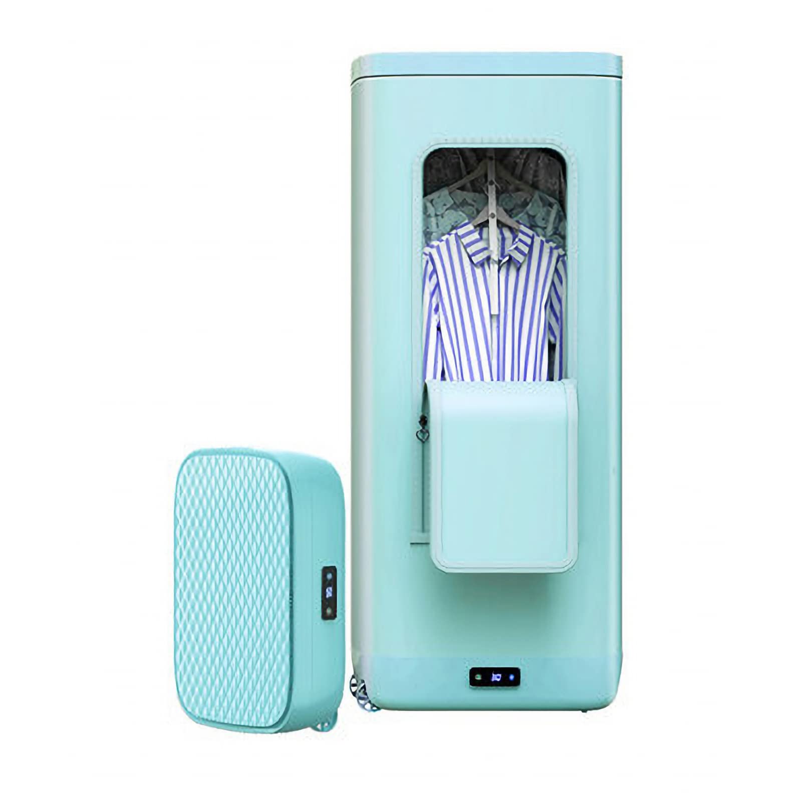 FXNFXLA Portable Clothes Dryer - Compact Folding Laundry Dryer with Smart Timer, 360° Hot Air Circulation for Fast Drying - Space Saving Luggage Design - Perfect for Apartments, Dorms & Travel Use
