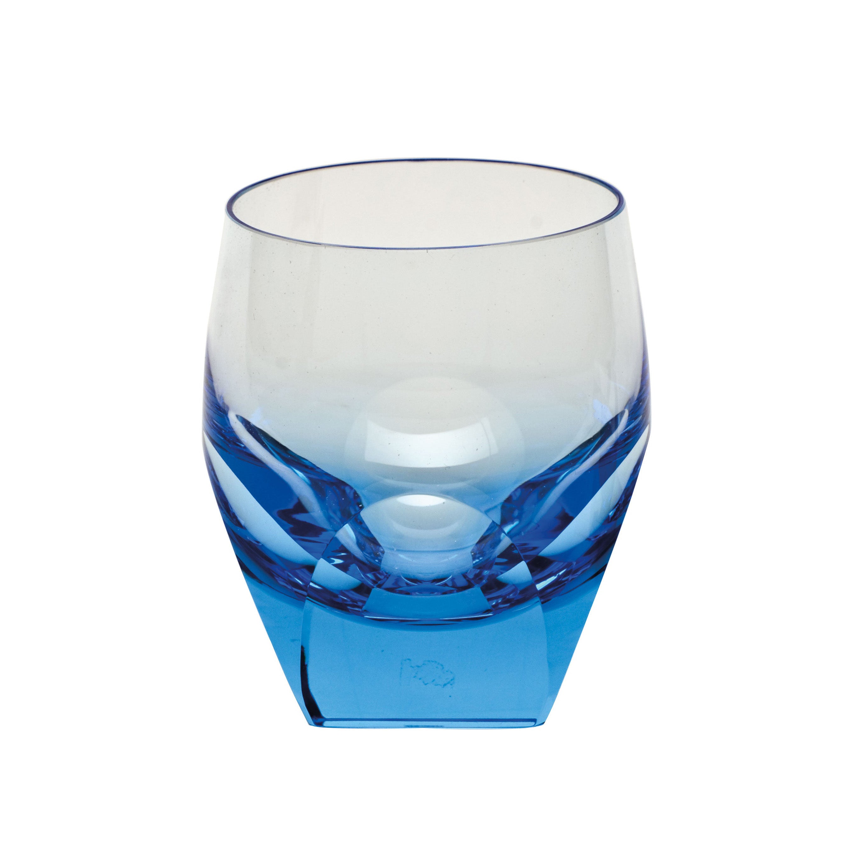 Premium Aquamarine Double Old Fashioned Glass Set - Elegant Cocktail Glasses for Whiskey, Bourbon & Scotch - Perfect for Home Bars, Parties & Gifts