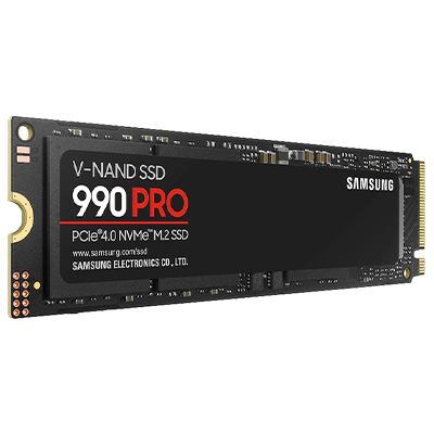 Samsung 990 PRO 4TB PCIe 4.0 NVMe M.2 SSD - High Speed Internal Solid State Drive for Gaming, Video Editing & PC Upgrade - Faster Than 128GB SSD