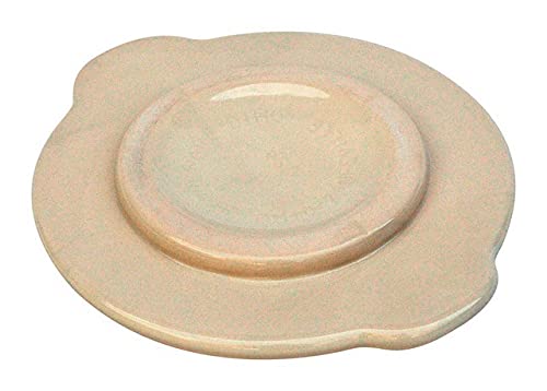 11600 0.37 x 48 Inch 1 Gallon Stoneware Crock Lids - Pack of 5 for Canning, Fermenting & Food Storage | Durable Kitchen Accessories
