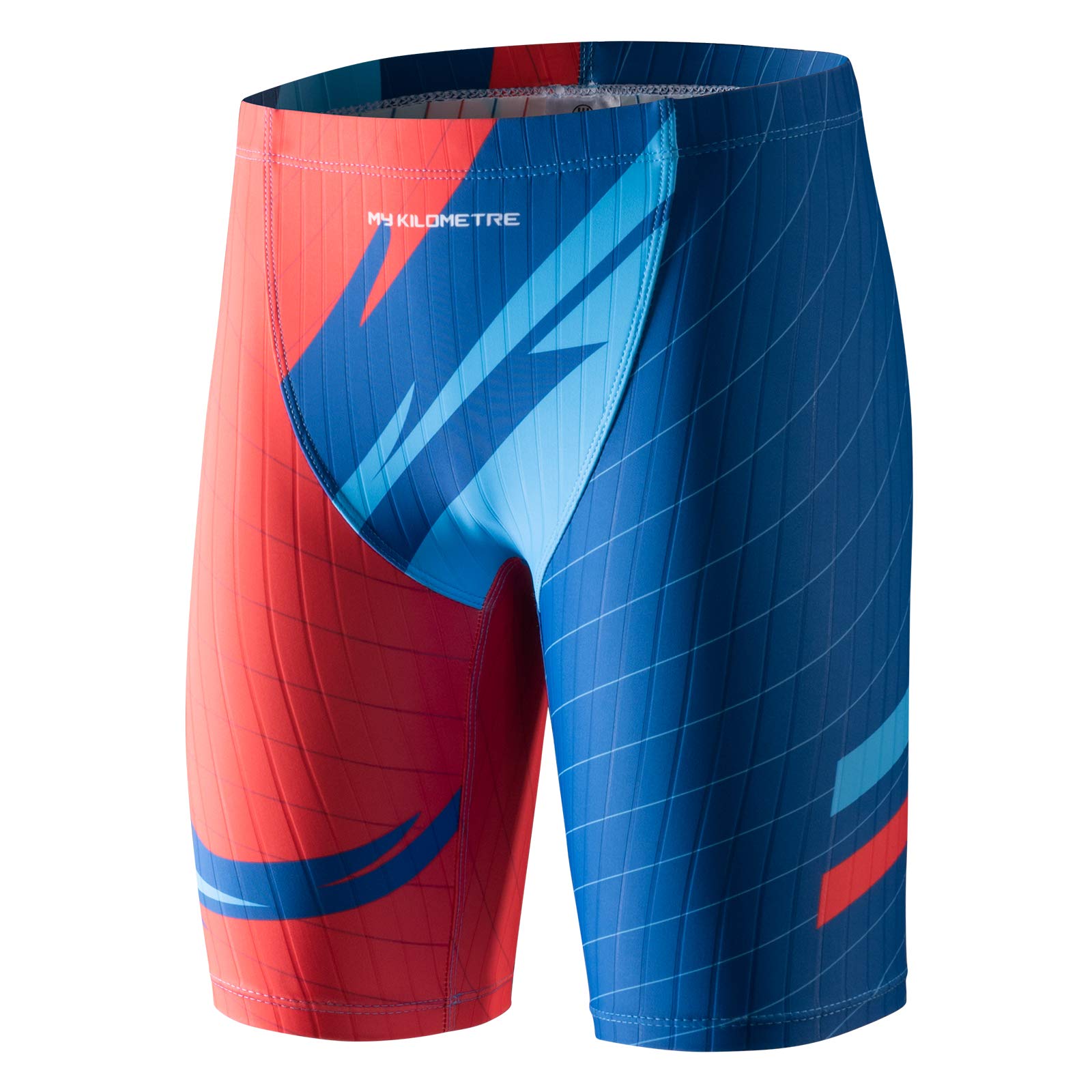 Boys' Training Swim Shorts with Drawstring - MY KILOMETRE Kids Swimwear for Endurance Swimming | Perfect for Swim Lessons, Pool Training & Beach Activities
