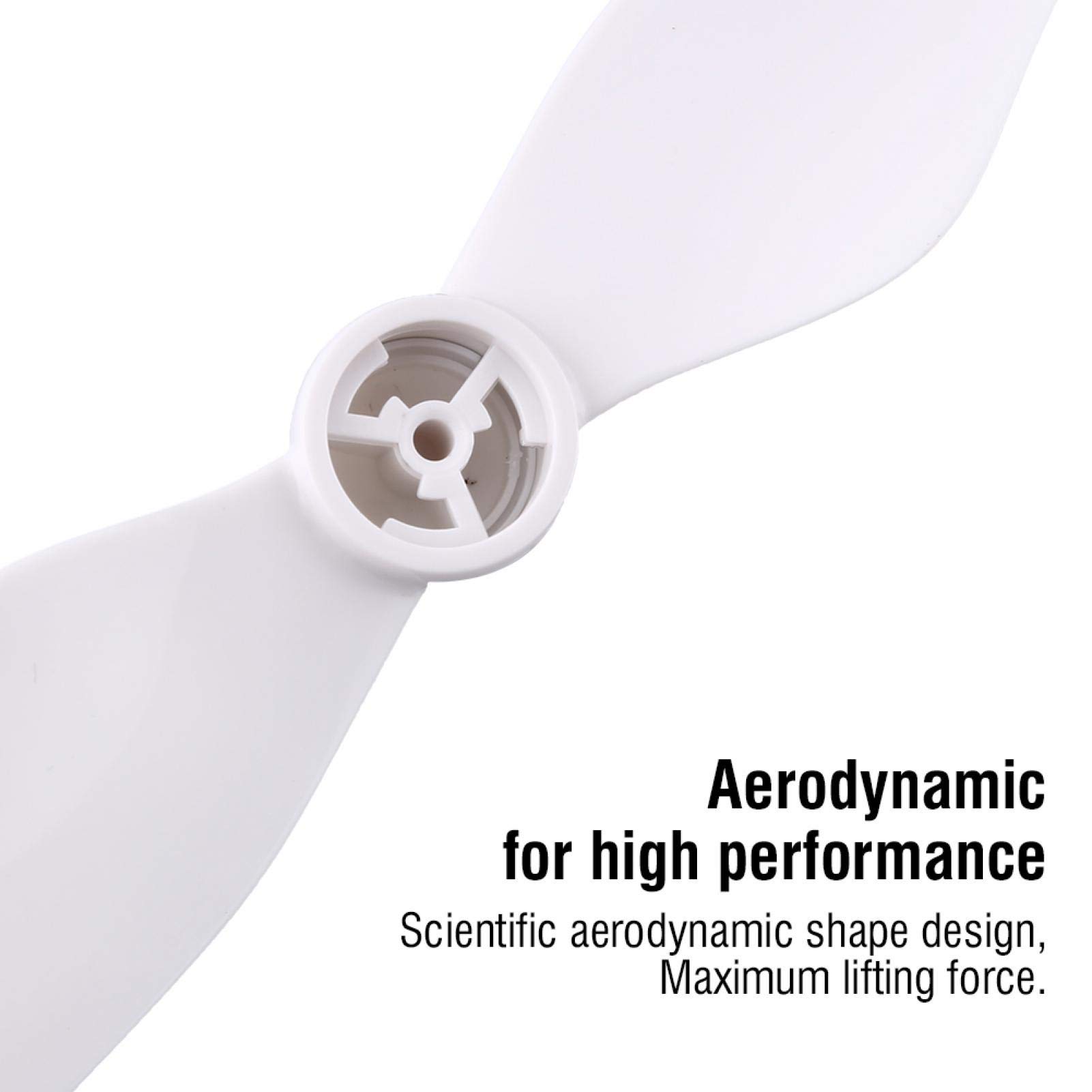 2 Pairs Drone Propeller Blades - Replacement Quadcopter Propellers for DJI, Syma, Holy Stone - Compatible with Aerial Photography & FPV Racing Drones