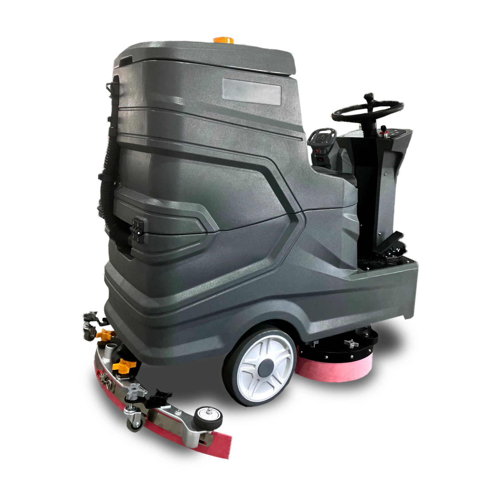 Forestwest BM903 Battery-Powered Ride-On Double Brush Floor Scrubber - Ideal for Hardwood, Tile & Laminate Floors in Homes, Schools & Offices