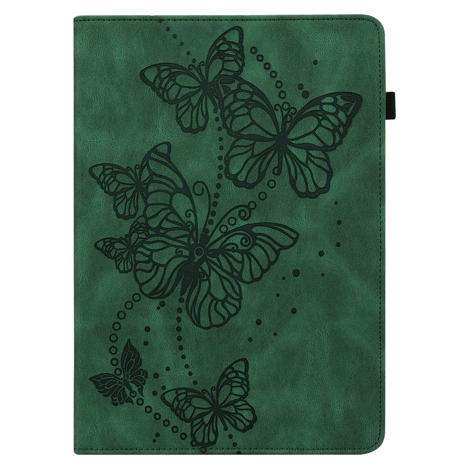 Premium Leather Tablet Case for Xiaomi Pad 6 - Embossed Butterfly Design with Auto Sleep/Wake | Slim Protective Cover for Work, Travel & Home Use