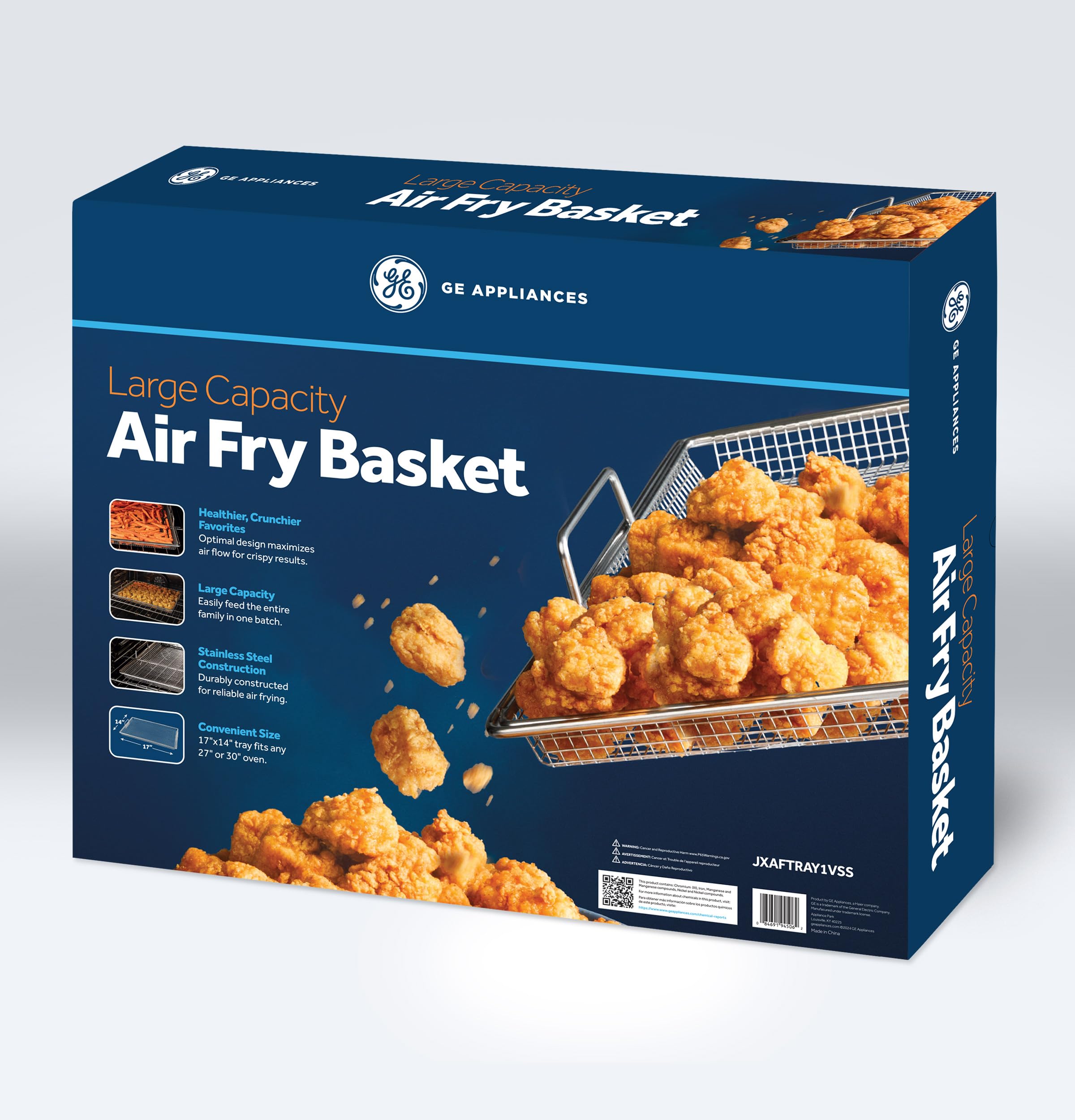 GE Large Capacity Air Fry Basket for Ovens - Fits 27