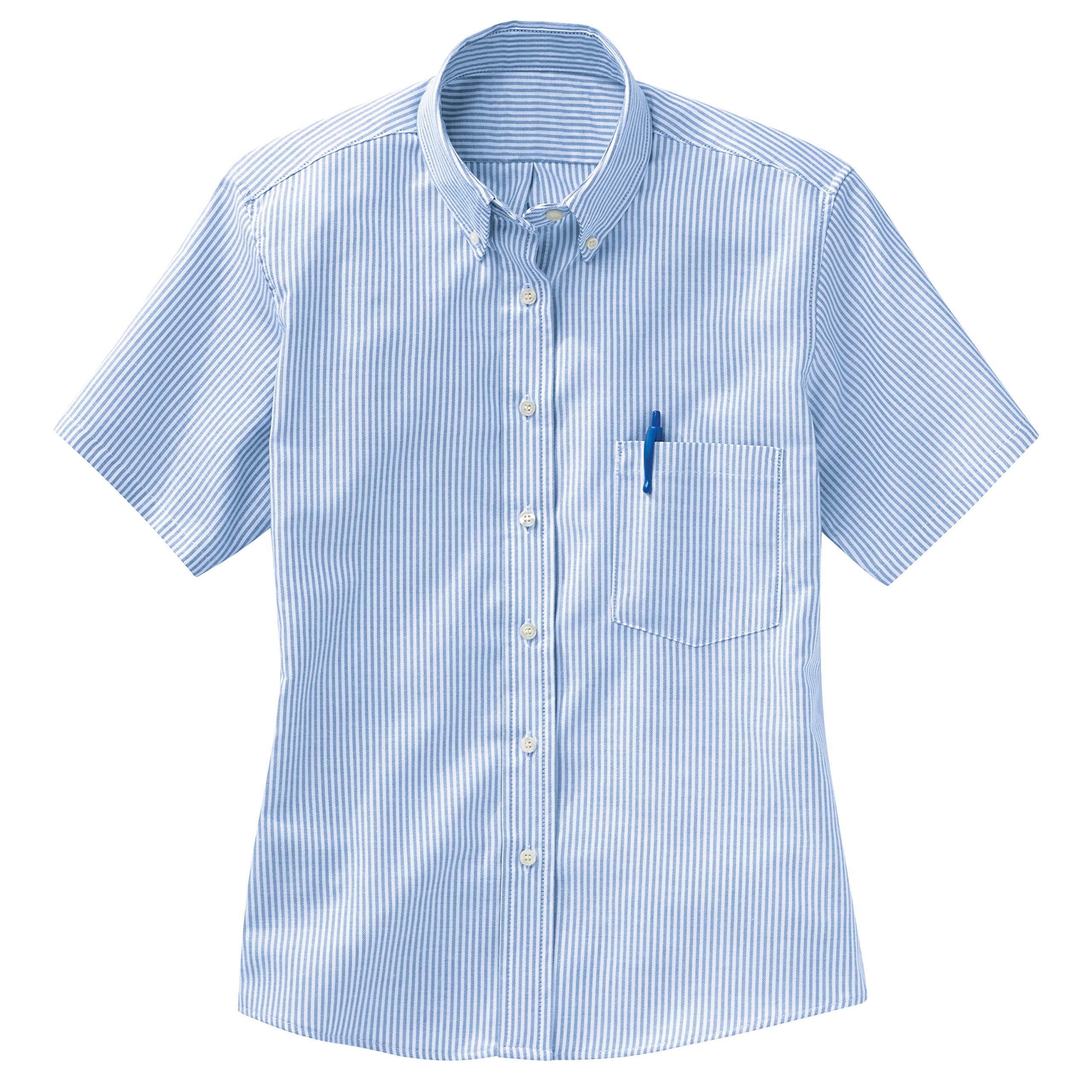 Red Kap Women's Executive Oxford Shirt - Professional Slim Fit Button Down Blouse for Office & Business Attire | Perfect for Work, Interviews & Formal Occasions