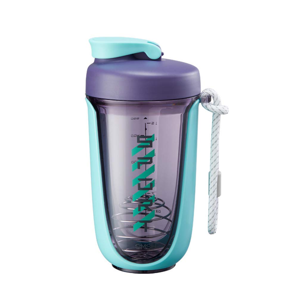 20oz Green Protein Shaker Bottle for Workout & Fitness - Leak-Proof Mixing Cup for Protein Powder, Pre-Workout & Smoothies - Ideal for Gym, Sports & Post-Workout Recovery