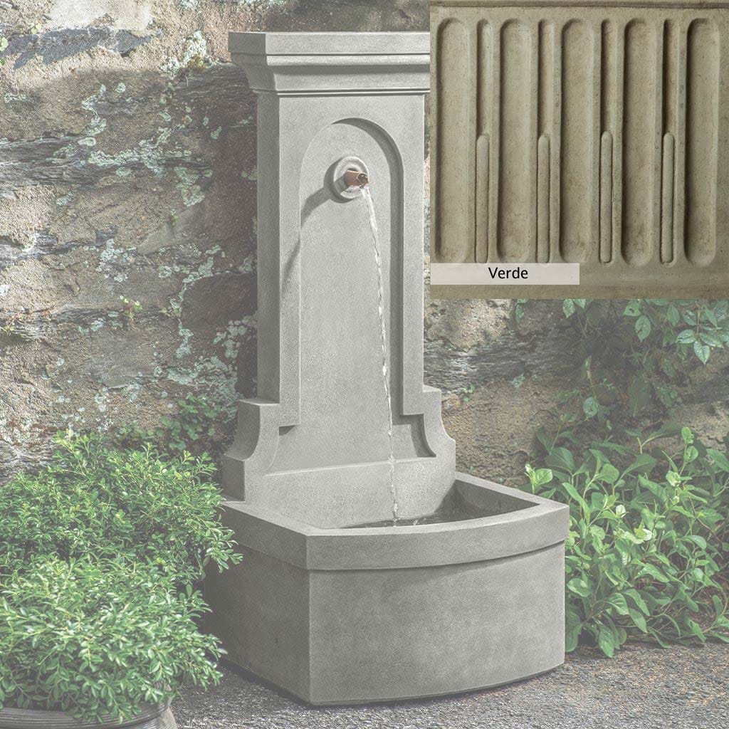 Campania International Loggia Fountain - Outdoor Garden Water Feature for Patio, Yard & Landscaping | Classic Italian Design