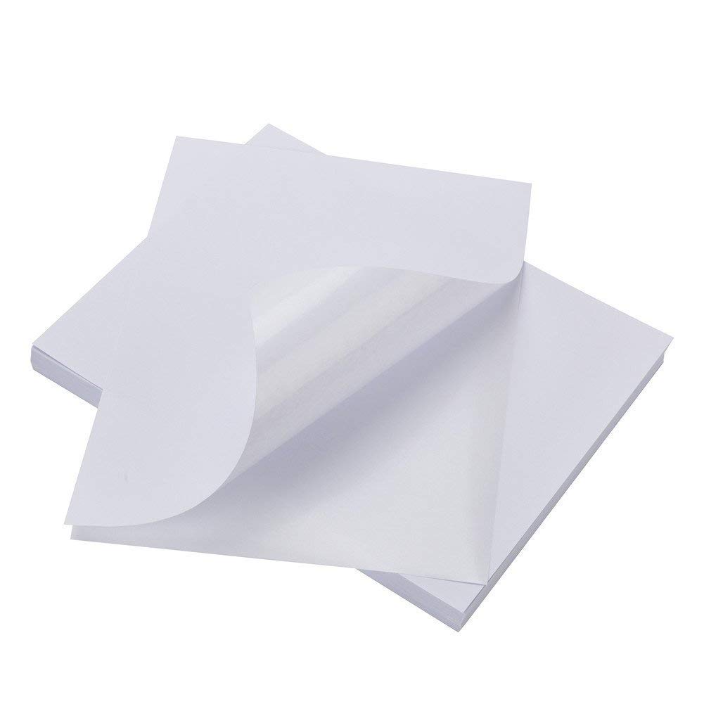 BESTEASY 8.5 x 11 Inch Sticker Paper - 2000 Sheets Full Sheet Labels for Laser & Inkjet Printers, Self-Adhesive Shipping Labels - Perfect for Mailing, Packaging & DIY Crafts
