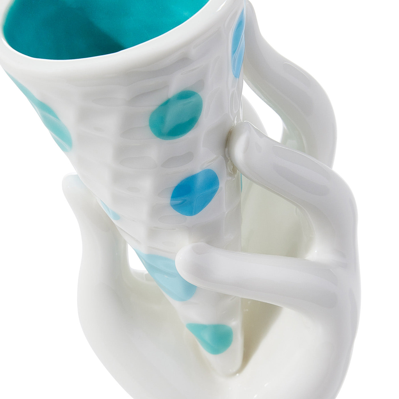 L'Pop I Scream Vase - Unique Ice Cream Cone Shaped Flower Vase for Home Decor, Gift, and Party Centerpiece - Perfect for Living Room, Bedroom, and Wedding Decorations