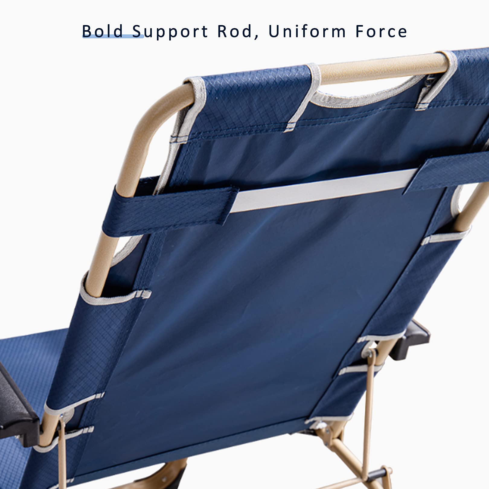 Adjustable Zero Gravity Chair for Outdoor & Garden - Foldable Patio Lounge Chair with Headrest, Heavy Duty Recliner Supports 330lbs (150kg) - Perfect for Backyard Relaxation, Poolside Lounging & Camping Comfort
