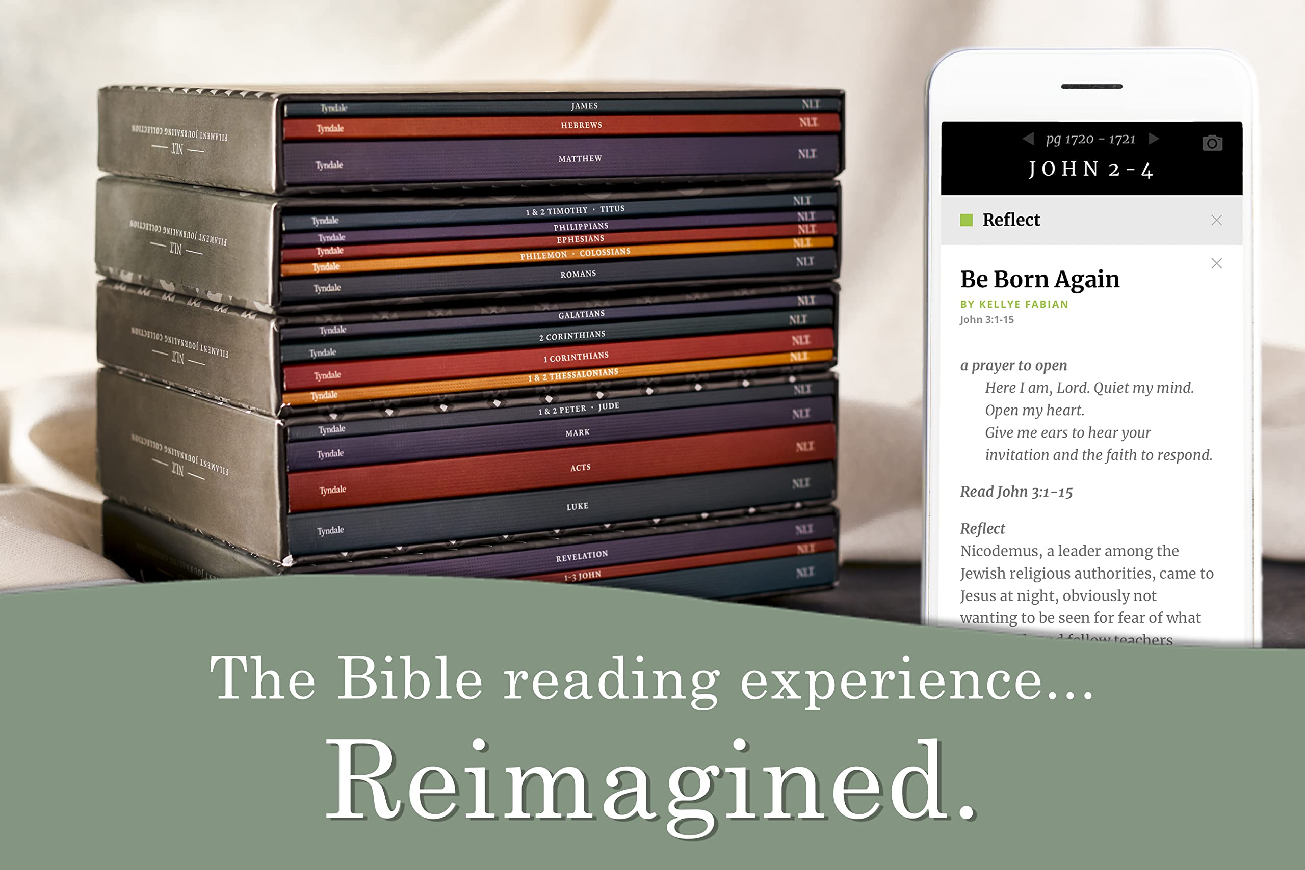 NLT Filament Bible Journal: Book of Mark - Softcover Edition for Bible Study, Note-Taking & Reflection | Perfect for Personal Devotion, Small Groups & Church Use