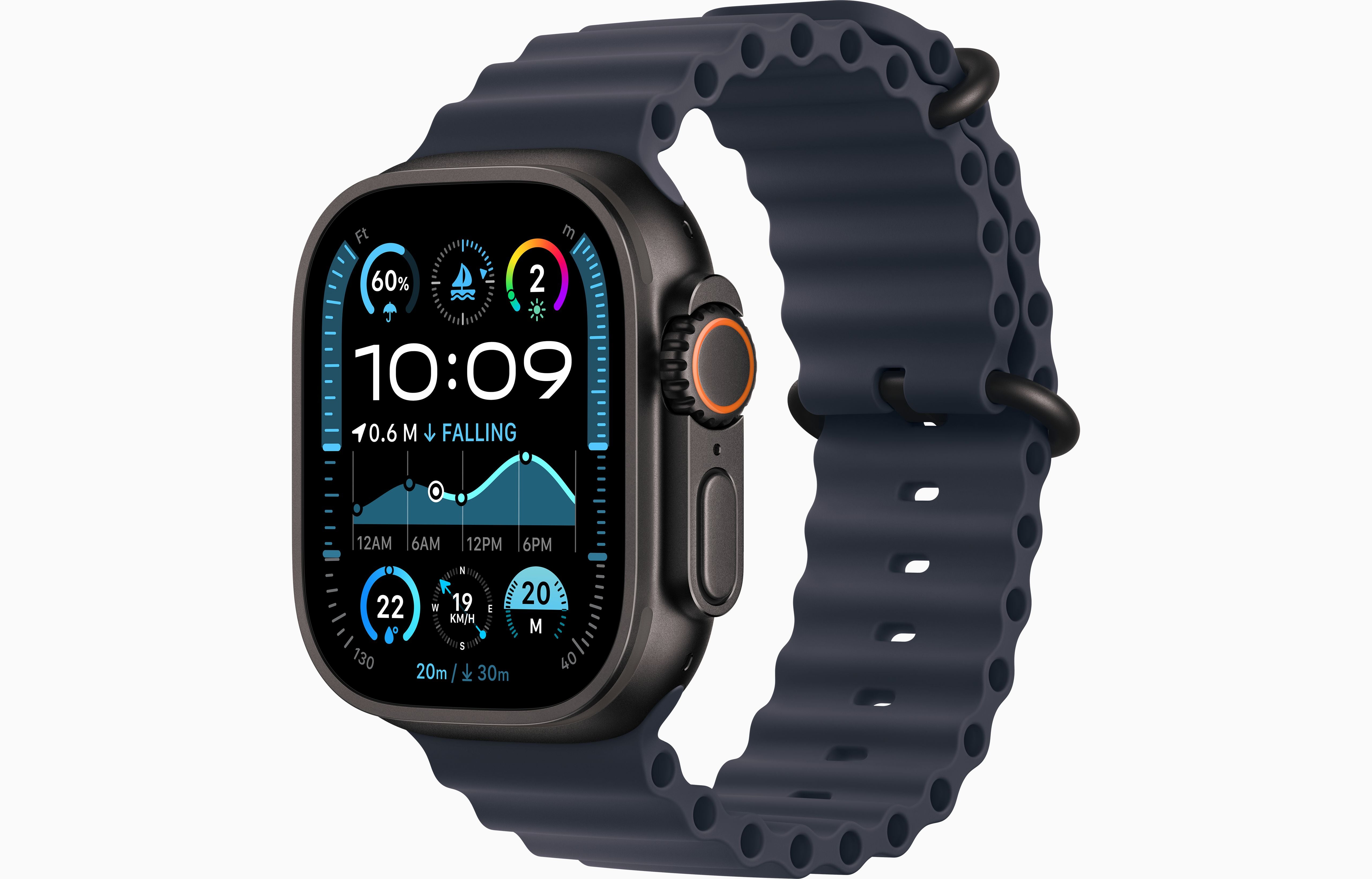 Apple Watch Ultra 2 - GPS + Cellular Smartwatch with Advanced Fitness Tracking & Heart Rate Monitor - Perfect for Outdoor Adventures, Workouts & Daily Wear