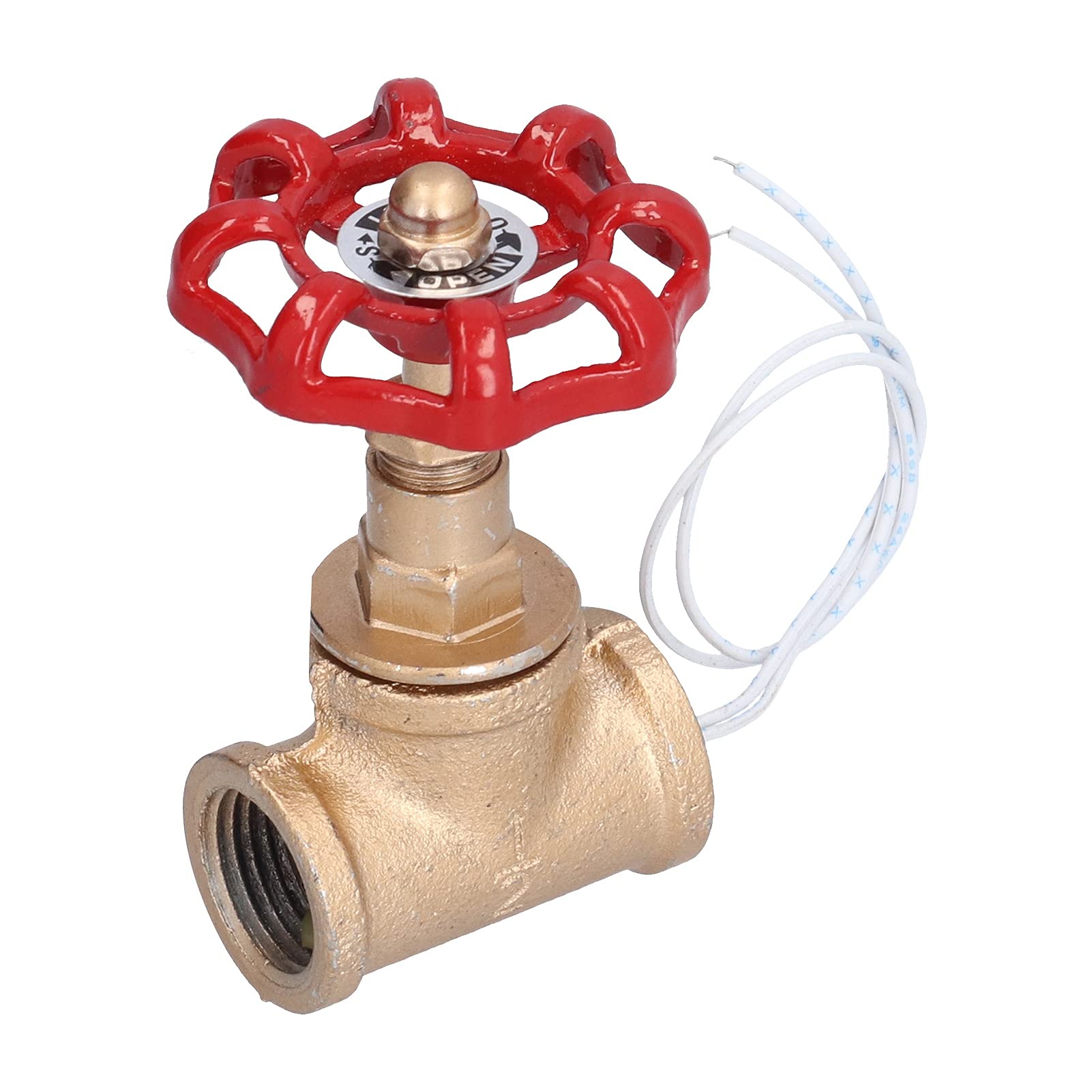 Jiawu Light Stop Valve - Vintage Iron Steampunk Lamp Switch with Wire for Water Pipe Lamps | Perfect for Cafe, Home & Bar Decor | Industrial Lighting Fixture for Steam Punk Themed Spaces