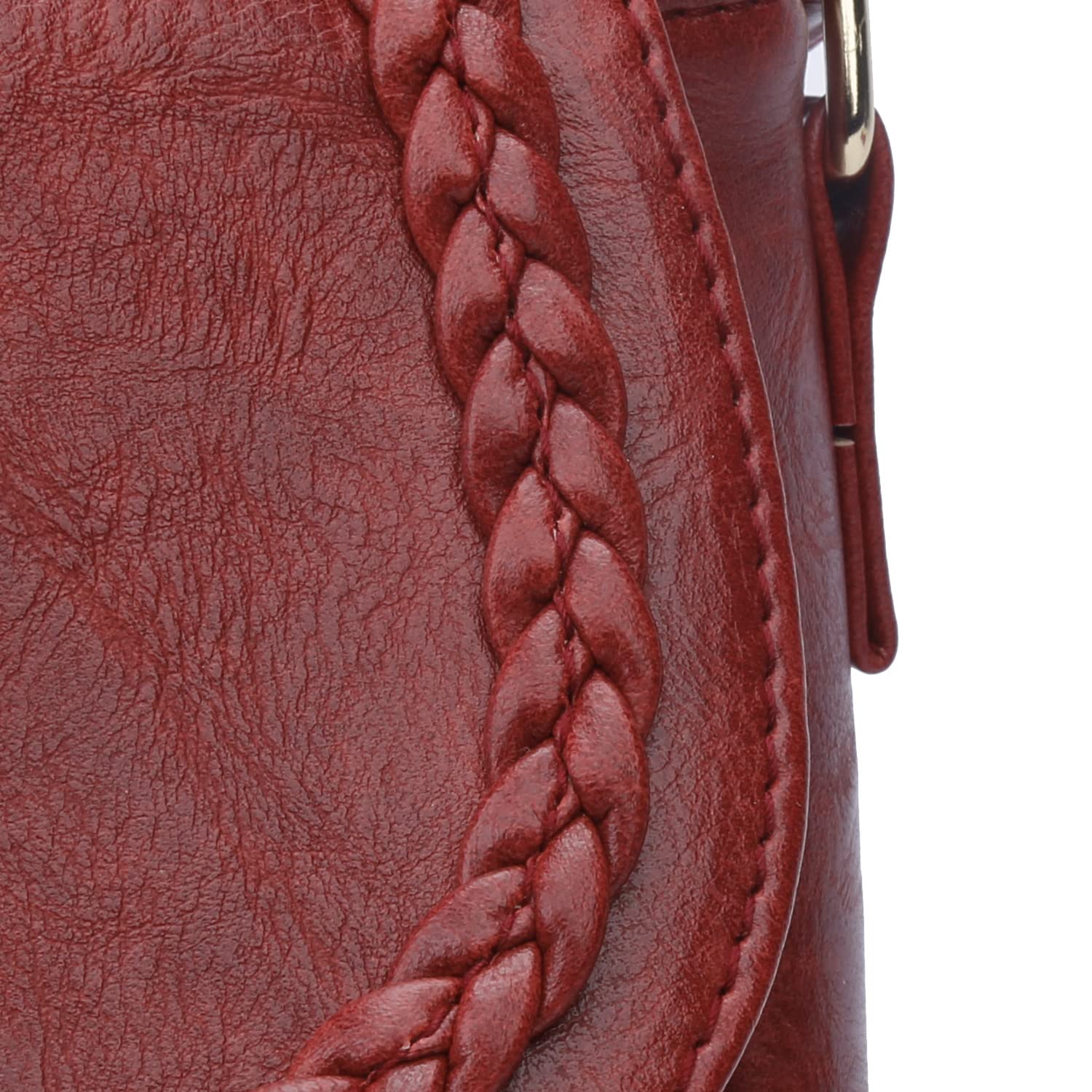 KKXIU Women's Casual Flap Saddle Crossbody Bag with Tassel - Stylish Purse & Handbag for Everyday Use, Shopping, Travel and Work