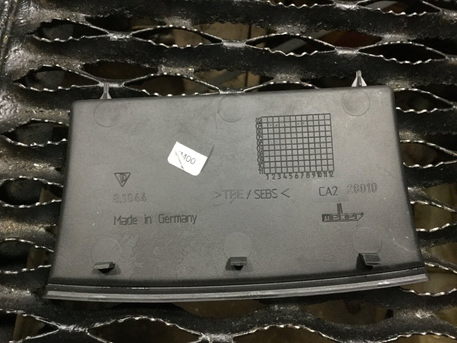 04 05 06 Porsche Cayenne Center Console Rubber Mat Insert - OEM Fit Custom Car Accessories for Enhanced Interior Protection & Style | Perfect for Daily Driving, Road Trips & Car Shows