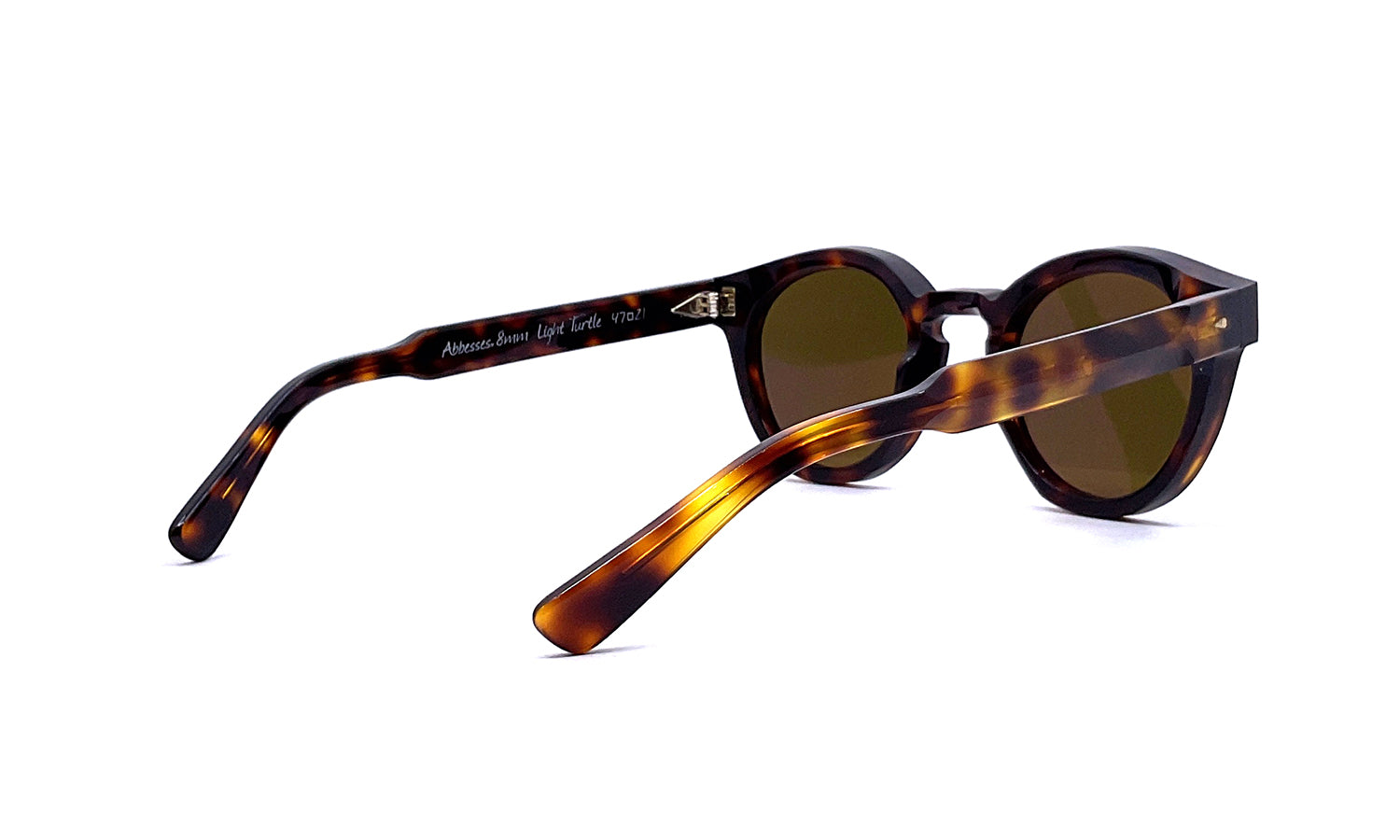 Ahlem Abbesses Light Tortoise Sunglasses - Polarized UV Protection for Women & Men - Perfect for Outdoor Activities, Travel, and Fashion Accessories