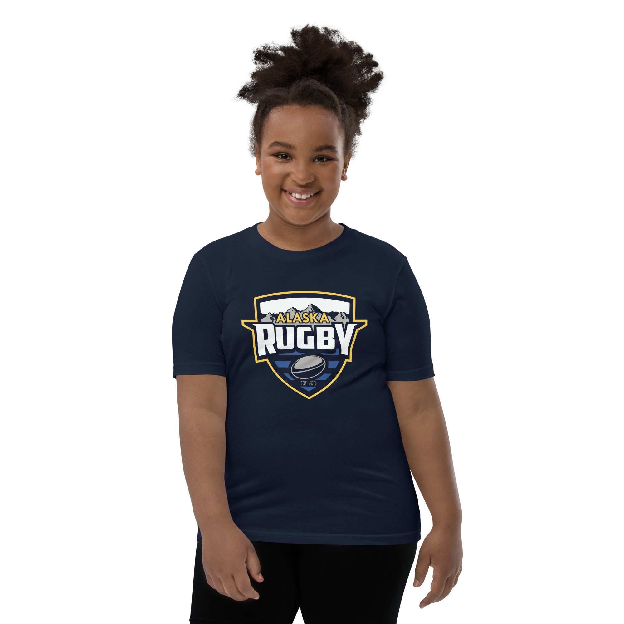 Alaska Rugby Youth Social Tee - Comfortable Cotton T-Shirt for Boys & Girls - Perfect for Sports, School & Casual Wear