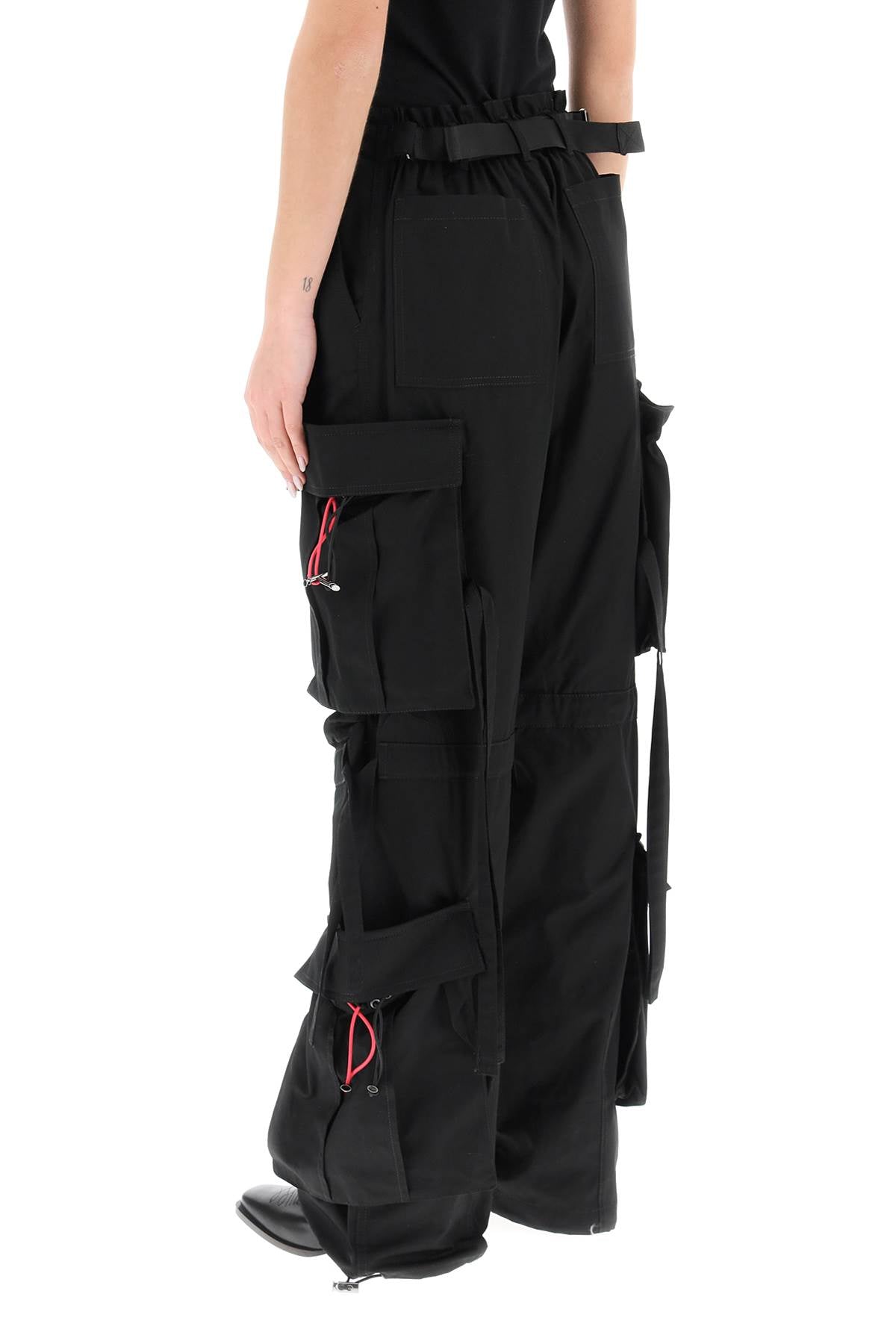 Darkpark 'Lilly' Gabardine Cargo Pants for Women - Stylish Utility Pants for Outdoor Adventures, Hiking & Casual Wear