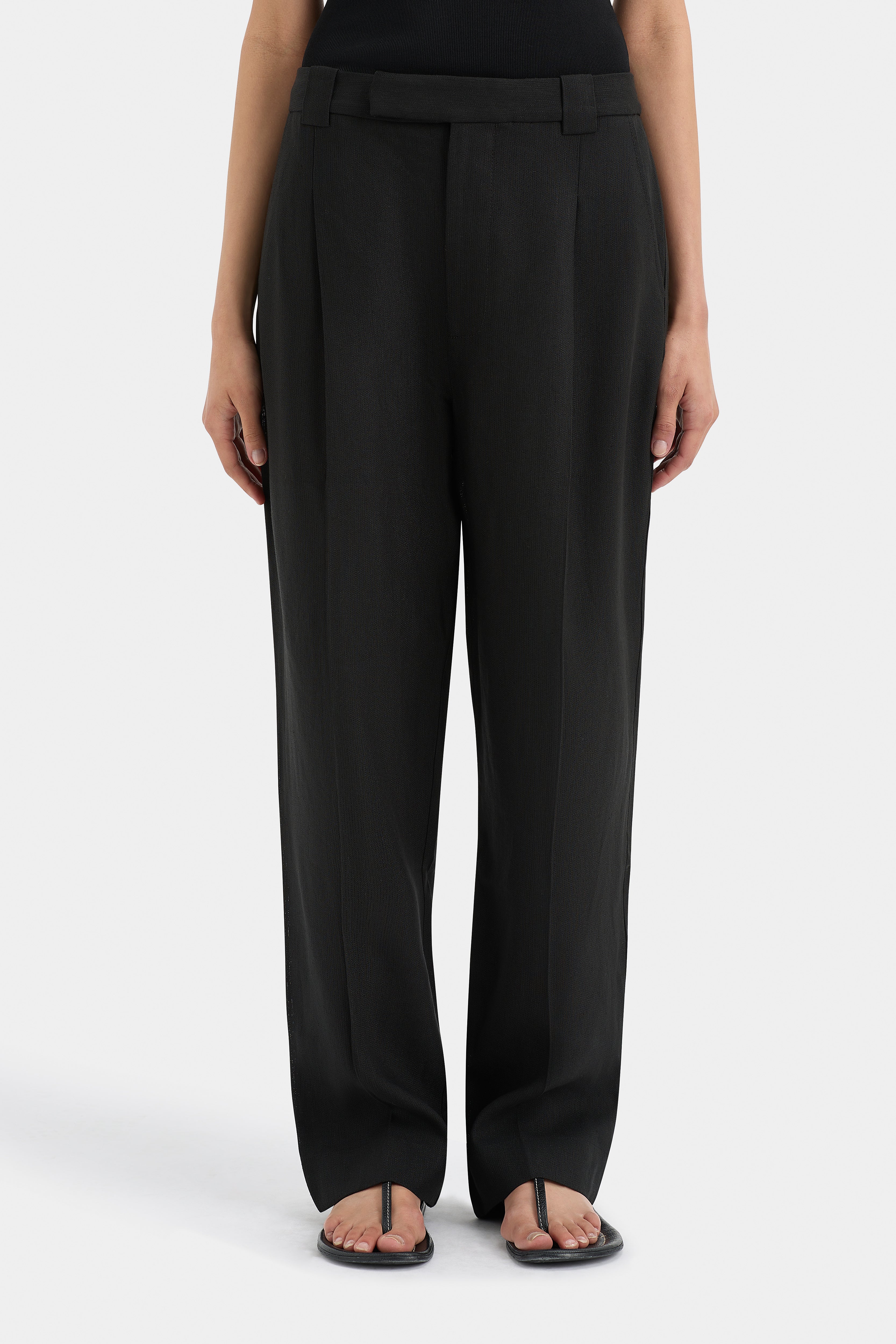Stylish Clemence Trousers for Women - Comfortable & Trendy High-Waisted Pants for Office, Casual Wear & Travel