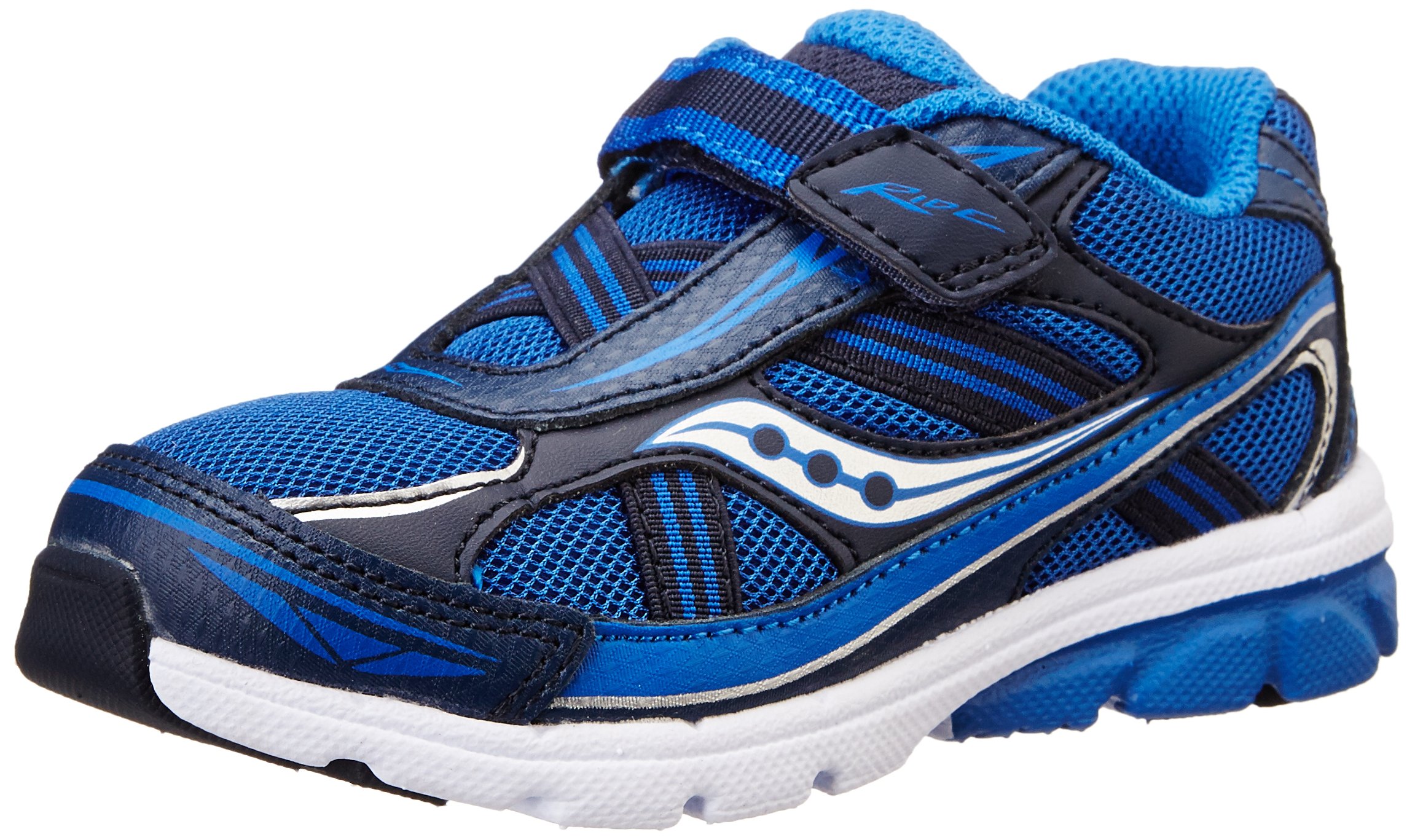 Saucony Boys' Baby Ride Sneaker - Lightweight Running Shoes for Toddlers & Little Kids (Ages 1-5) - Comfortable Walking & Play Shoes for Daily Activities, Outdoor Adventures & Preschool