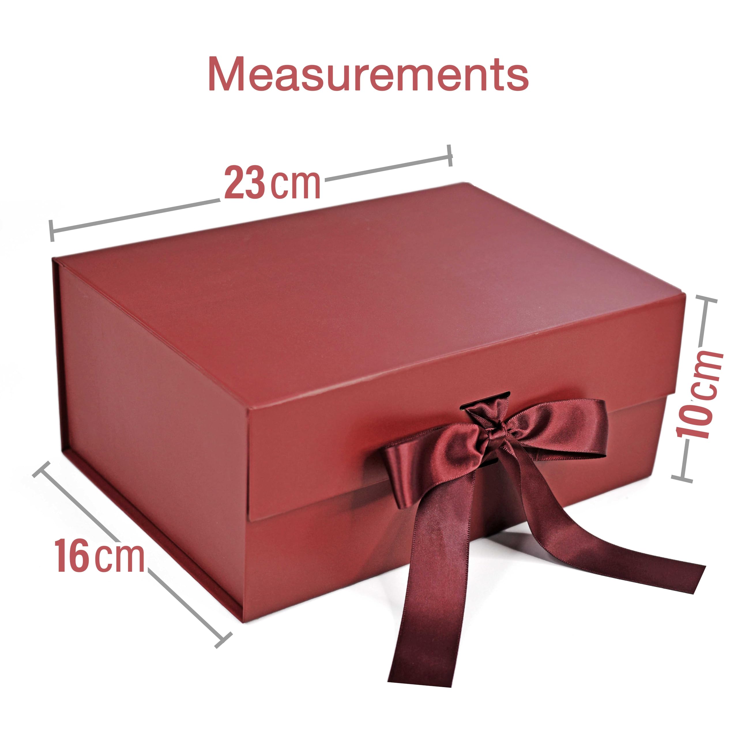 Premium Foldable Gift Box with Ribbon - 9