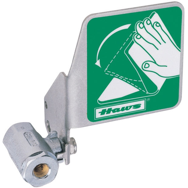 Haws SP225 Brass Valve Assembly with Flag Handle - Durable Replacement for Garden Hose, Irrigation & Outdoor Watering Systems