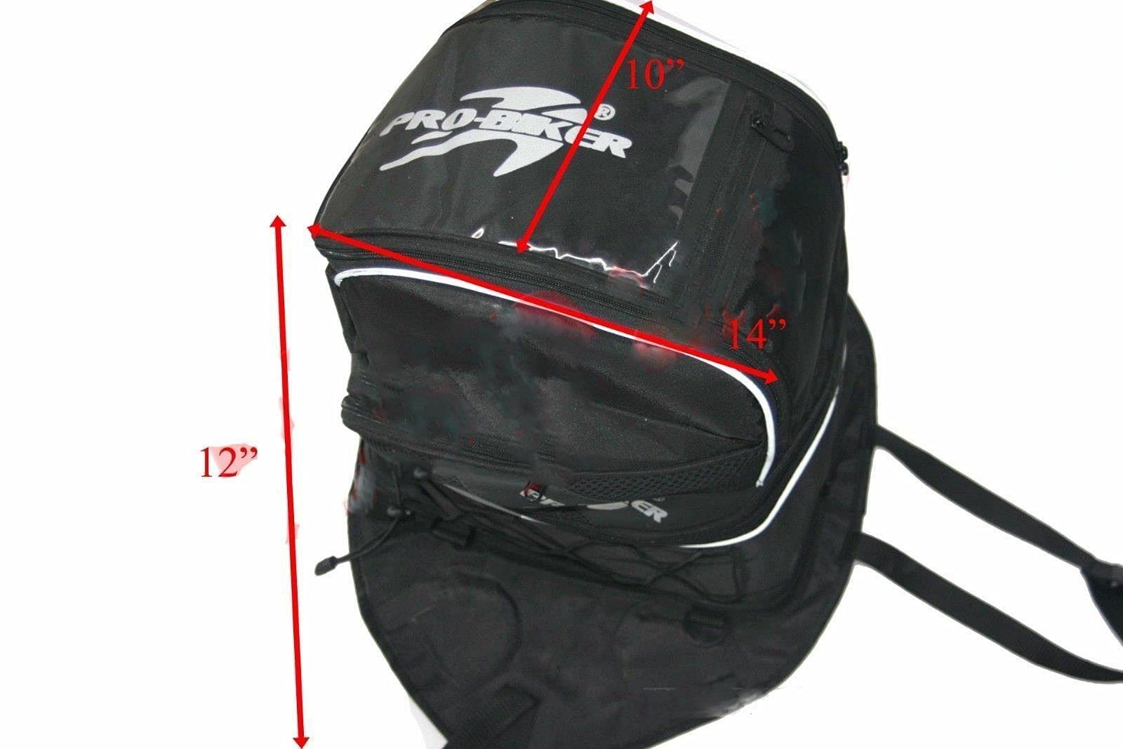 Universal Magnetic Motorcycle Oil Fuel Tank Bag - Waterproof Multi-Function Storage for Harley, Honda, Yamaha - Perfect for Road Trips & Commuting