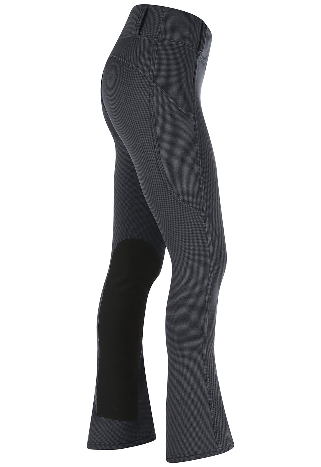 Kerrits Women's Sit Tight Wind Pro Bootcut Winter Equestrian Riding Tights - Tall Size, Warm Polartec Fabric with Phone Pocket - Perfect for Cold Weather Horseback Riding & Stable Work