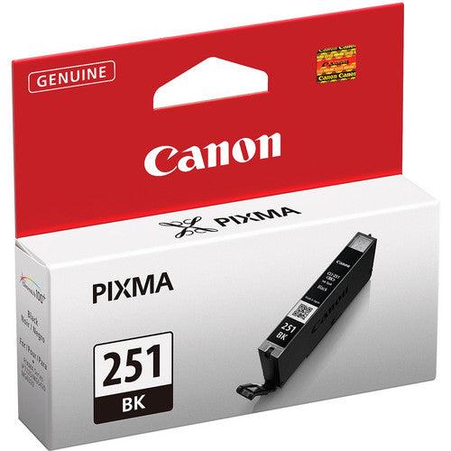 Canon CLI-251 Standard Capacity Black Ink Tank - Compatible with Select Canon Printers - Ideal for Home & Office Printing