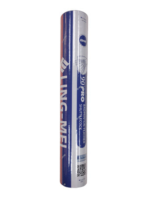LingMei 90 Pro Badminton Shuttlecock - Premium Goose Feather Shuttlecocks for Professional Players | Perfect for Tournaments & Training Sessions
