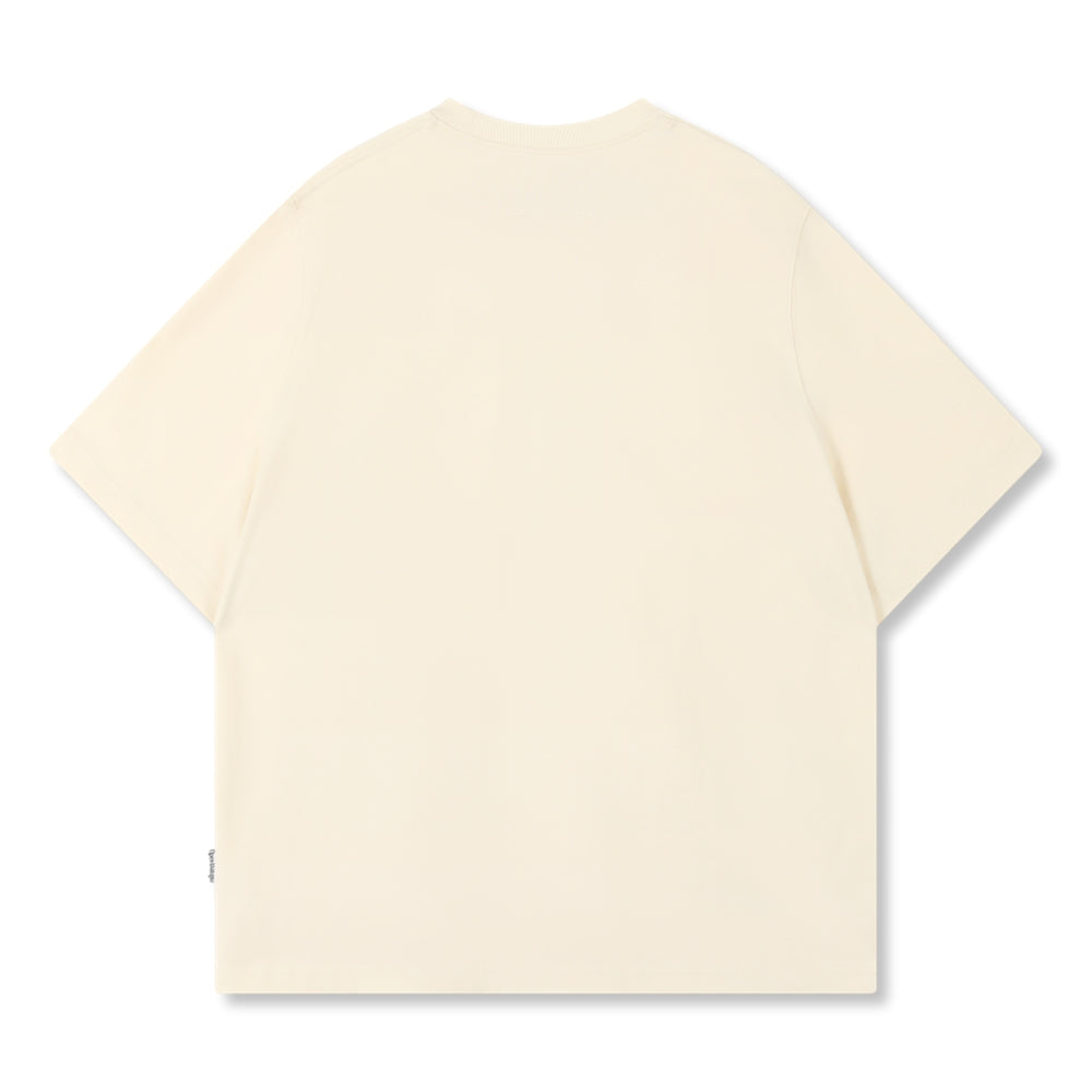 Open Dialogue SM Logo Tee Cream - Stylish Graphic T-Shirt for Casual Wear & Street Fashion