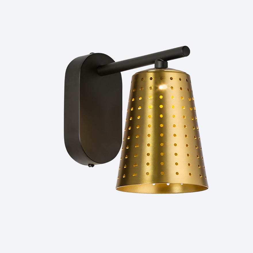 CATERPILLAR LED Wall Light with YOSH Shade - Modern Industrial Lighting for Home, Office, and Restaurant Decor