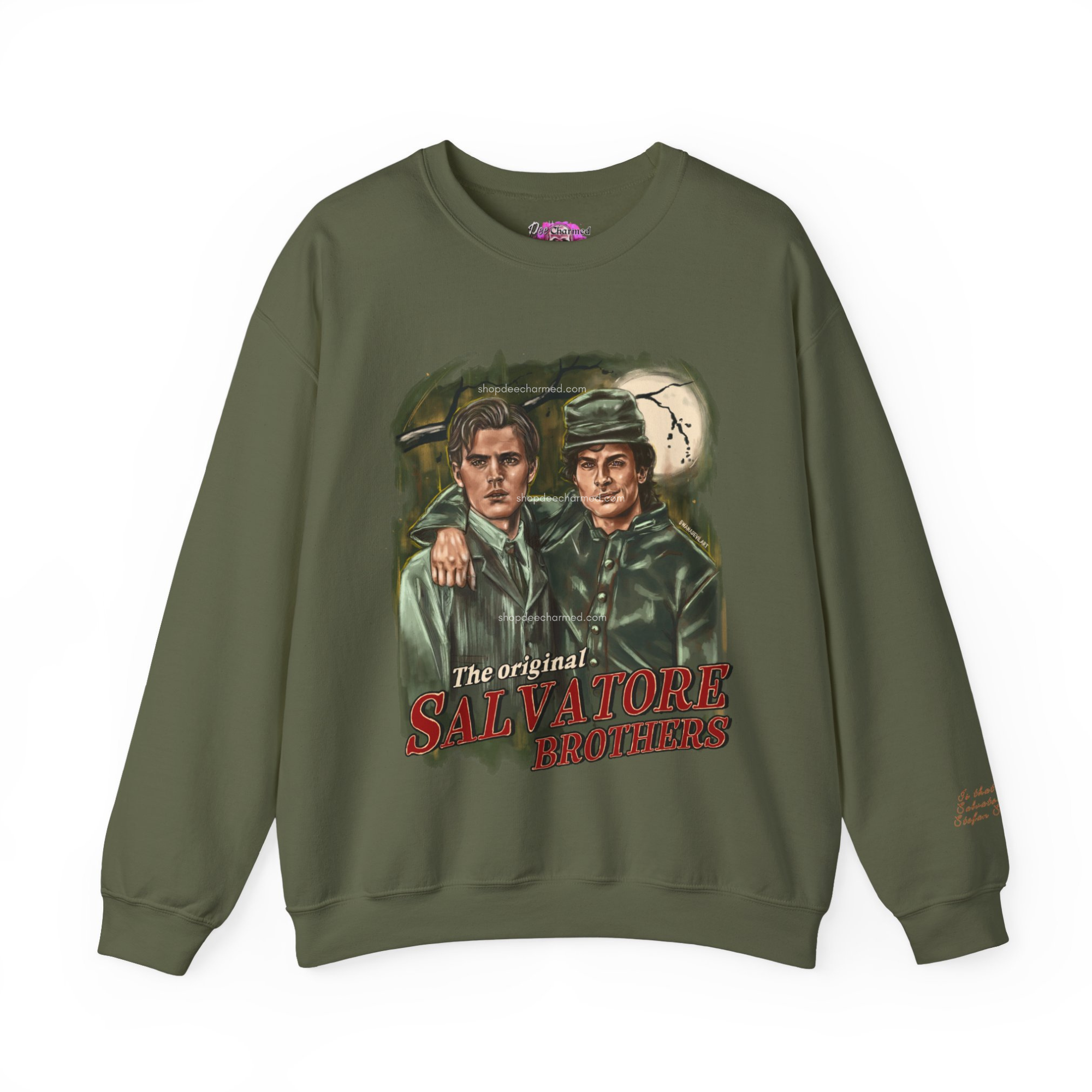 Original Salvatore Bros Crewneck Sweatshirt - Men's Casual Pullover for Everyday Wear | Perfect for Gym, Lounge & Street Style