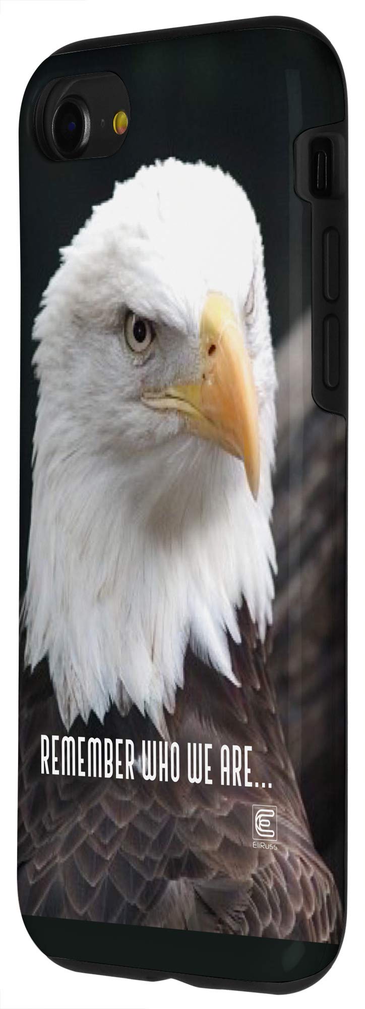 Premium Animal Nature Eagle Phone Case for iPhone SE (2020) / 7 / 8 - Durable Protective Cover with Stylish Wildlife Design - Perfect for Outdoor Adventures, Travel & Daily Use