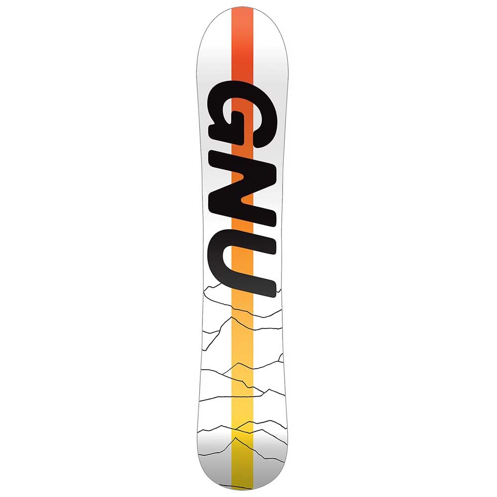 Gnu Antigravity Men's Snowboard - All-Mountain Freestyle Snowboard for Powder & Park Riding | Perfect for Backcountry & Resort Adventures